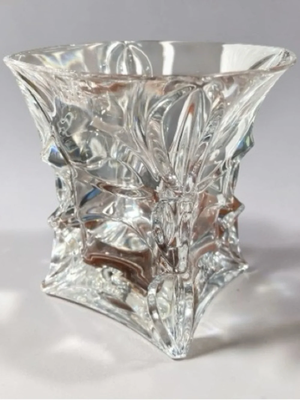 X-Lady modern whiskey glass by Crystal Bohemia